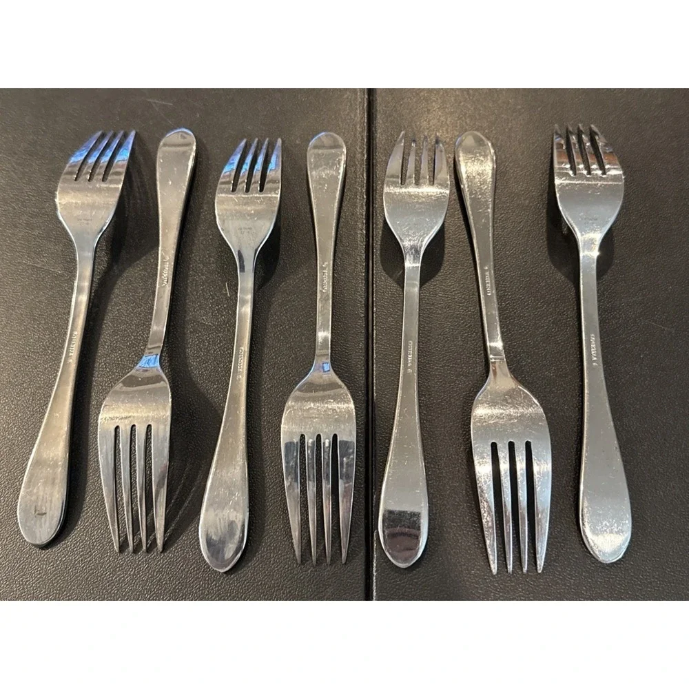 Oneida Joanne Dinner Forks Fork Stainless Steel Set Of 7